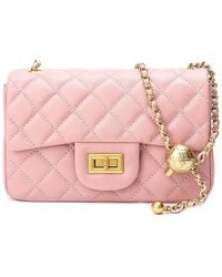 Tiffany & Fred Paris - Quilted Sheepskin Leather Crossbody - Lyst