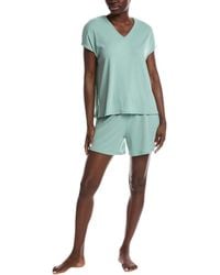 Natori - 2Pc Sooth Pajama Short Set - Lyst