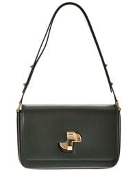Patou - Le Lock Leather Shoulder Bag - Lyst