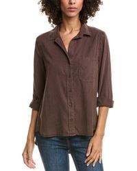 Bella Dahl - Shirt Tail Button Down - Lyst