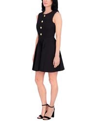 Kensie - Stretch Denim Mini Dress - Lyst