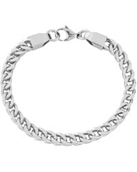 London Fog - Cuban Link Bracelet - Lyst