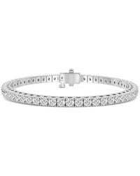 Lab Grown Diamonds - 14K Over 1.00 Ct. Tw. Lab Grown Diamond Tennis Brace - Lyst