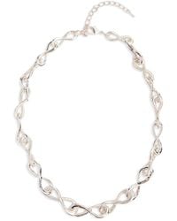 Saachi - Infinity Link Collar Necklace - Lyst