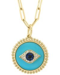 Effy Fine Jewelry - Over 3.76 Ct. Tw. Diamond & Gemstone Necklace - Lyst