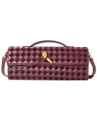 Tiffany & Fred Paris - Woven Leather Clutch - Lyst