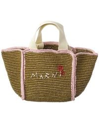 Marni - Macrame Sillo Small Shopper Tote - Lyst