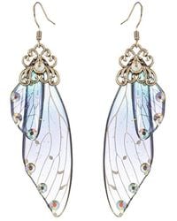 Eye Candy LA - Fairy Bell Crystal Drop Earrings - Lyst