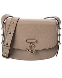 Jimmy Choo - Leather Crossbody - Lyst
