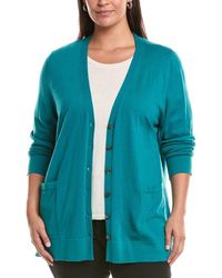 Marina Rinaldi - Plus Mais Wool Cardigan - Lyst