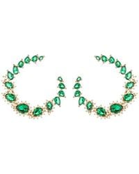 Eye Candy LA - The Luxe Collection Cz Roman Earrings - Lyst