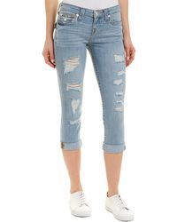 True Religion Spring Daze Capri - Blue