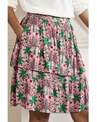 Boden - Multi Tiered Crepe Skirt - Lyst