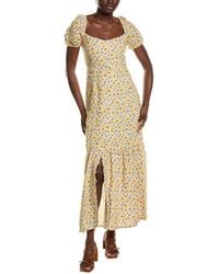 Emerson Fry - Luie Linen-Blend Maxi Dress - Lyst