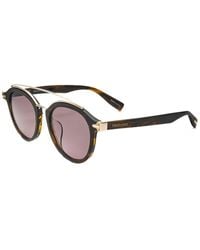 Trussardi - Str339f 0c00 52mm Sunglasses - Lyst