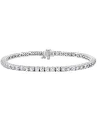 Diana M. Jewels - Diana M. 14K 2.60 Ct. Tw. Lab-Grown Diamond Tennis Bracelet - Lyst