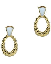 Argento Vivo - 18k Over Silver Mother-of-pearl Dangle Earrings - Lyst
