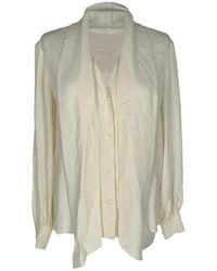 Celine - Cowl Neckline Blouse, Size Eu (Authentic Pre-Loved) - Lyst
