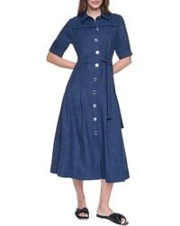 DKNY - Shirt Dress - Lyst
