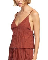 MODERN CITIZEN - Meg Tie-Back Crinkled Cami - Lyst