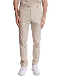 Paisley & Gray - Downing Slim Fit Linen-blend Pant - Lyst