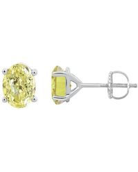 Brilliant Bloom - 14K 2.00 Ct. Tw. Lab-Grown Diamond Stud Earrings - Lyst