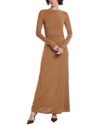 Rag & Bone - Luca Asymmetric Drape Maxi Dress - Lyst