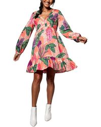 Tori Richard - Hana Babydoll Dress - Lyst