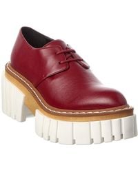 Stella McCartney - Emilie Leather Platform Oxford - Lyst