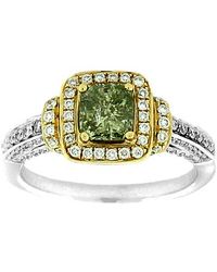 Suzy Levian - 14k Two-tone 1.52 Ct. Tw. Diamond Ring - Lyst