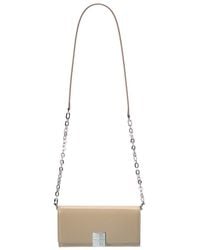 Givenchy - 4G Small Leather Wallet On Chain - Lyst