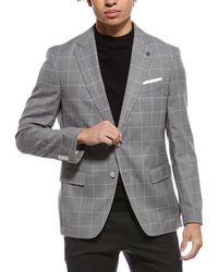 BOSS - Hutson Wool Blazer - Lyst