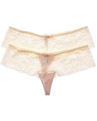 Wacoal - B. Tempt'D By 2Pk Ciao Bella Tanga - Lyst
