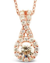 Le Vian - 14k Strawberry Gold® 0.73 Ct. Tw. Diamond Pendant Necklace - Lyst