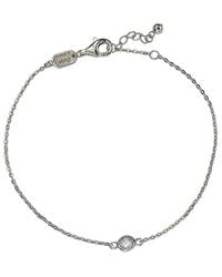 Suzy Levian - 14k 0.25 Ct. Tw. Diamond Station Bracelet - Lyst