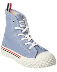 Thom Browne - Thom High-Top Canvas Sneakers - Lyst