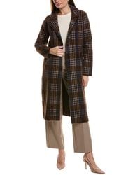 NVLT - Longline Single Breasted Eyelash Coatigan - Lyst