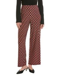 Anne Klein - High-Rise Palazzo Pant - Lyst