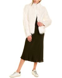 Unreal Fur Unreal Dream Jacket in White Womens Clothing Jackets Casual jackets 