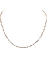 Sabrina Designs - 14K 3.19 Ct. Tw. Diamond Tennis Necklace - Lyst