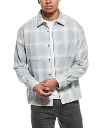FRAME - Frame Plaid Overshirt - Lyst