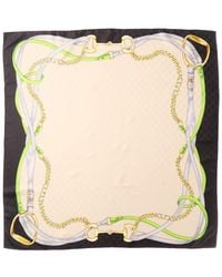 Gucci - Printed Gg Silk Jacquard Carré - Lyst