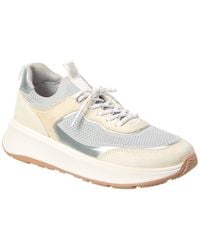 Fitflop - F-Mode Suede Sneaker - Lyst