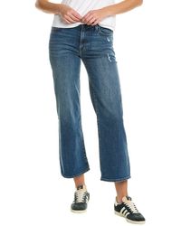 Hudson Jeans - Rosalie High-rise Dreamy Wide Leg Crop Jean - Lyst