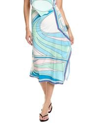 Estellina - Printed Midi Skirt - Lyst