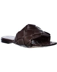 Bottega Veneta - The Lido Intrecciato Leather Sandal - Lyst