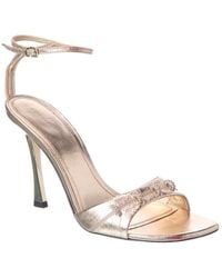 Givenchy - Stitch Leather Sandal - Lyst
