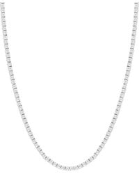 Forever Creations Signature - Forever Creations 14K 7.00 Ct. Tw. Lab Grown Diamond Tennis Necklace - Lyst
