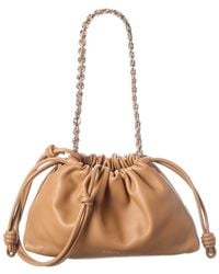 Loewe - Flamenco Medium Leather Bucket Bag - Lyst