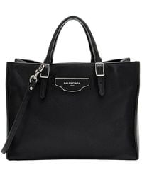 Balenciaga - Calfskin Papier A6 Zip Around Tote (Authentic Pre-Loved) - Lyst